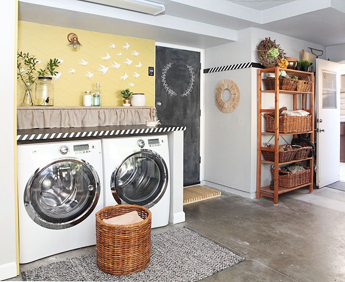 Build Your Dream Garage Laundry Room