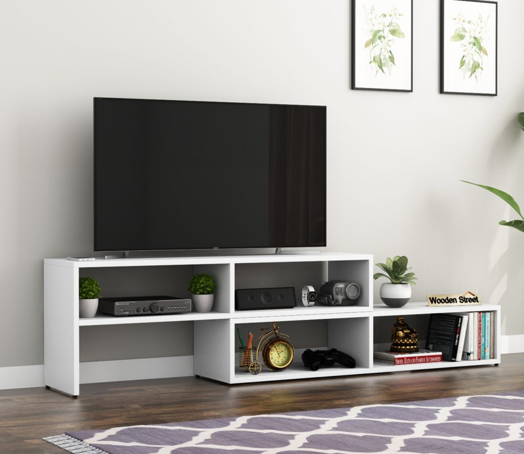 High Gloss Will Keep the Entertainment Unit Looking Radiant