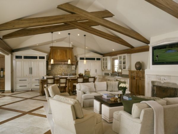 Ideas for Vaulted Ceiling Beams