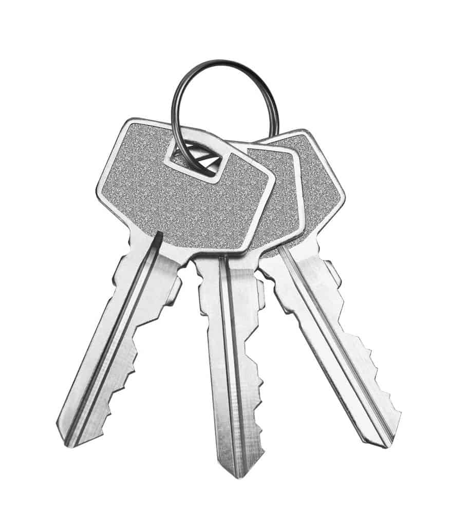 Keys with Cuts on Both Sides