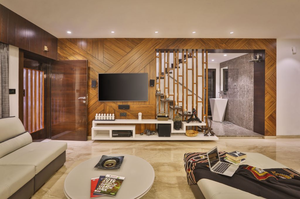 Partition the Room with Your Modern Tv Design Unit