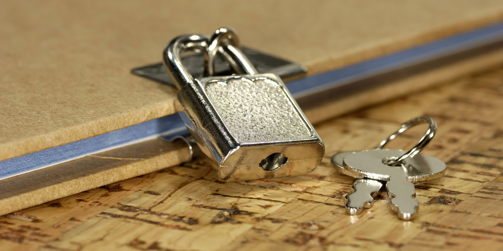 Small Keys Used to Lock Diaries or Personal Journals