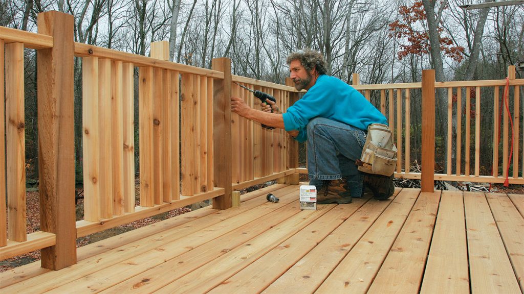 Step-by-Step Guide for Applying Horizontal Deck Railing