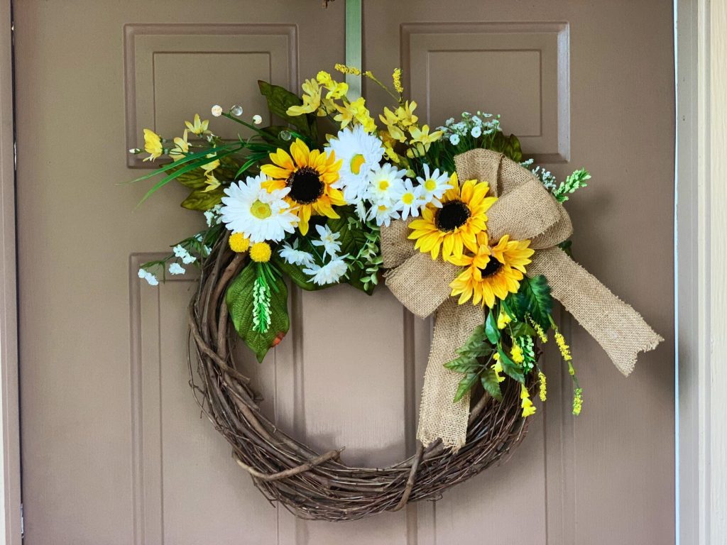 Sunflower Splendor Wreath