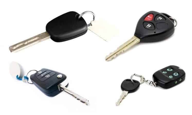 Transponder Types of Keys