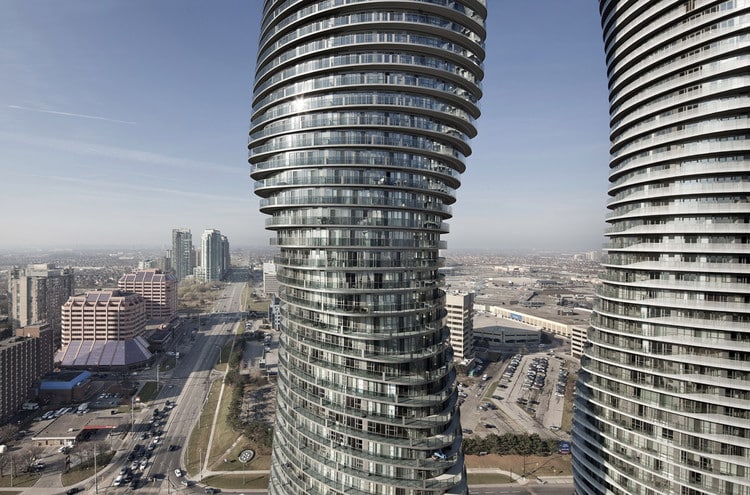 Absolute World Towers (2012) by MAD Architects