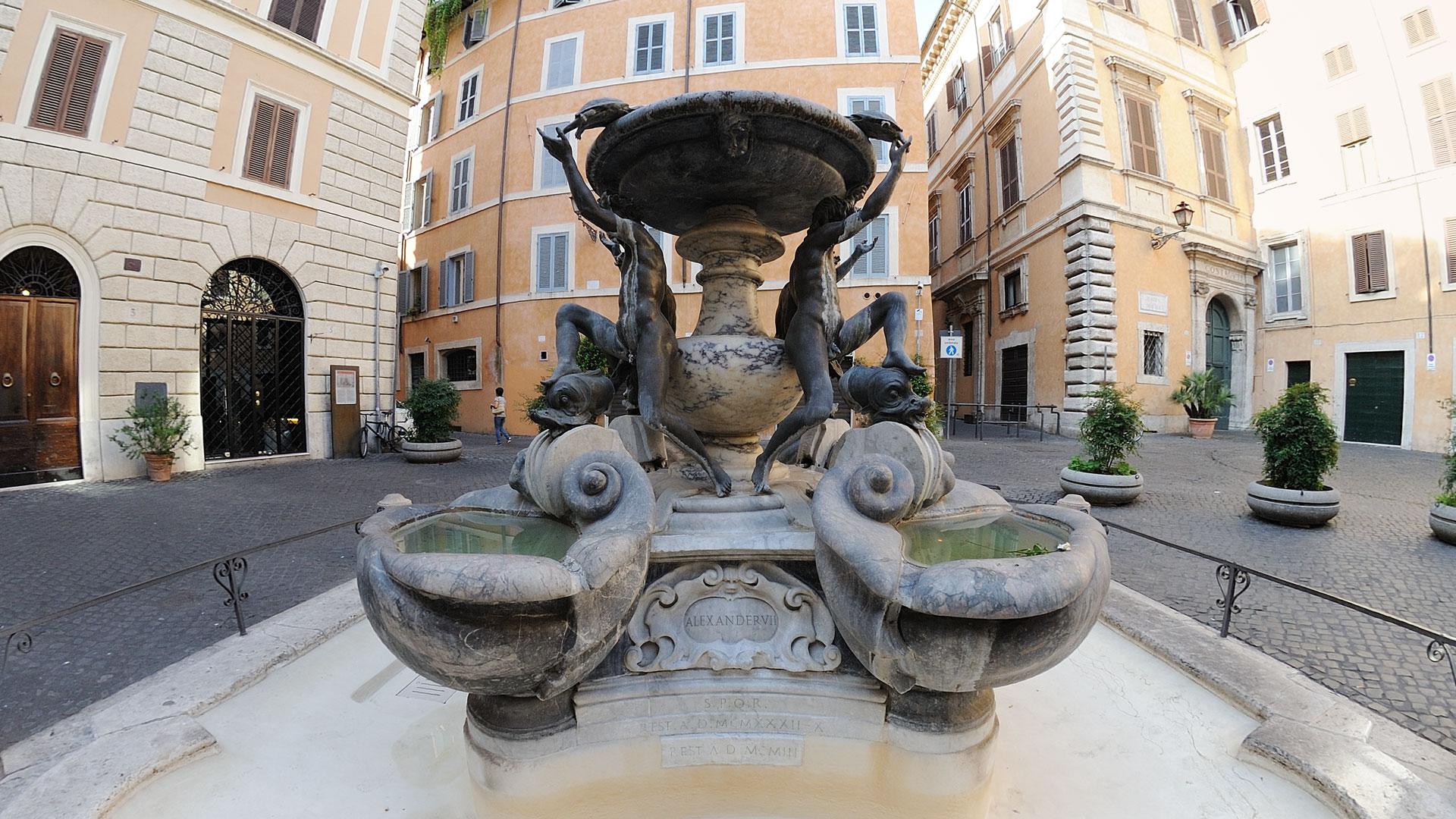 Fontana_delle_Tartarughe_Rome_Italy