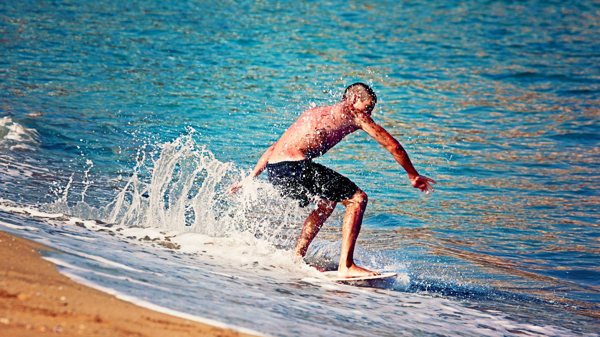 Skimboarding