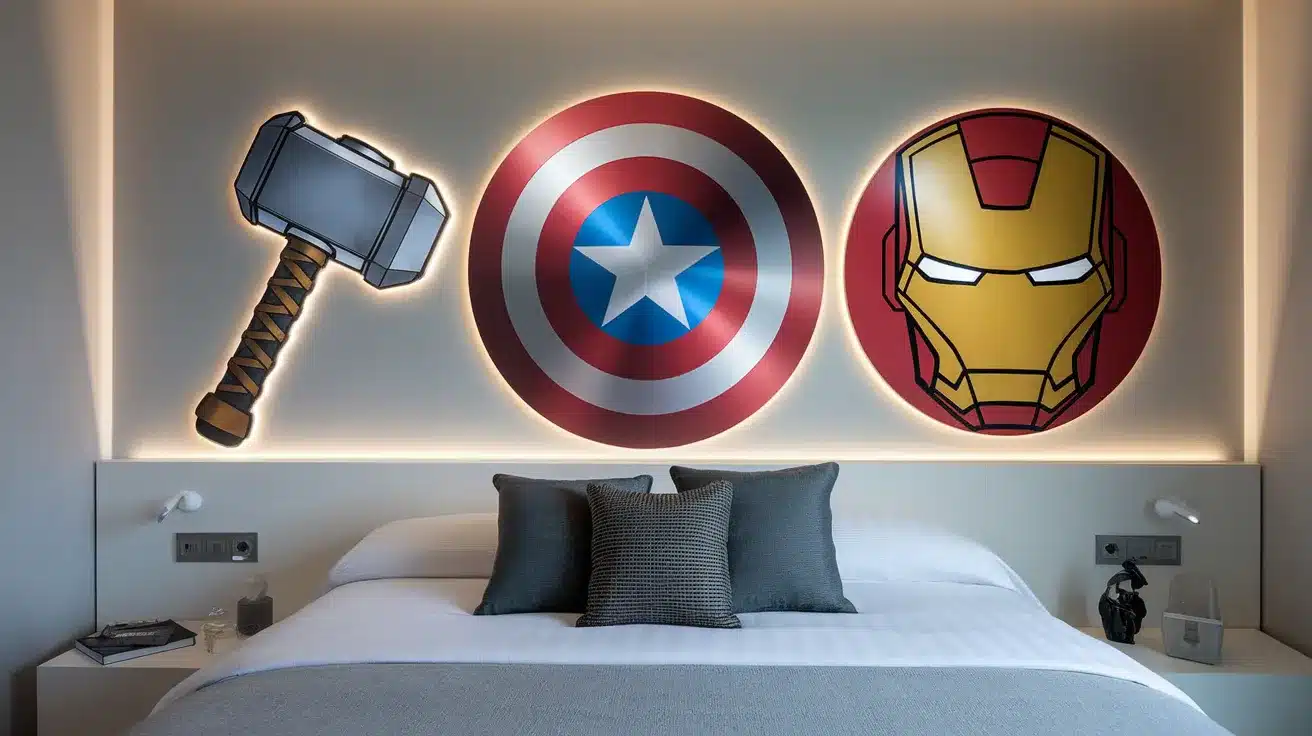 Avengers-Themed_Headboard