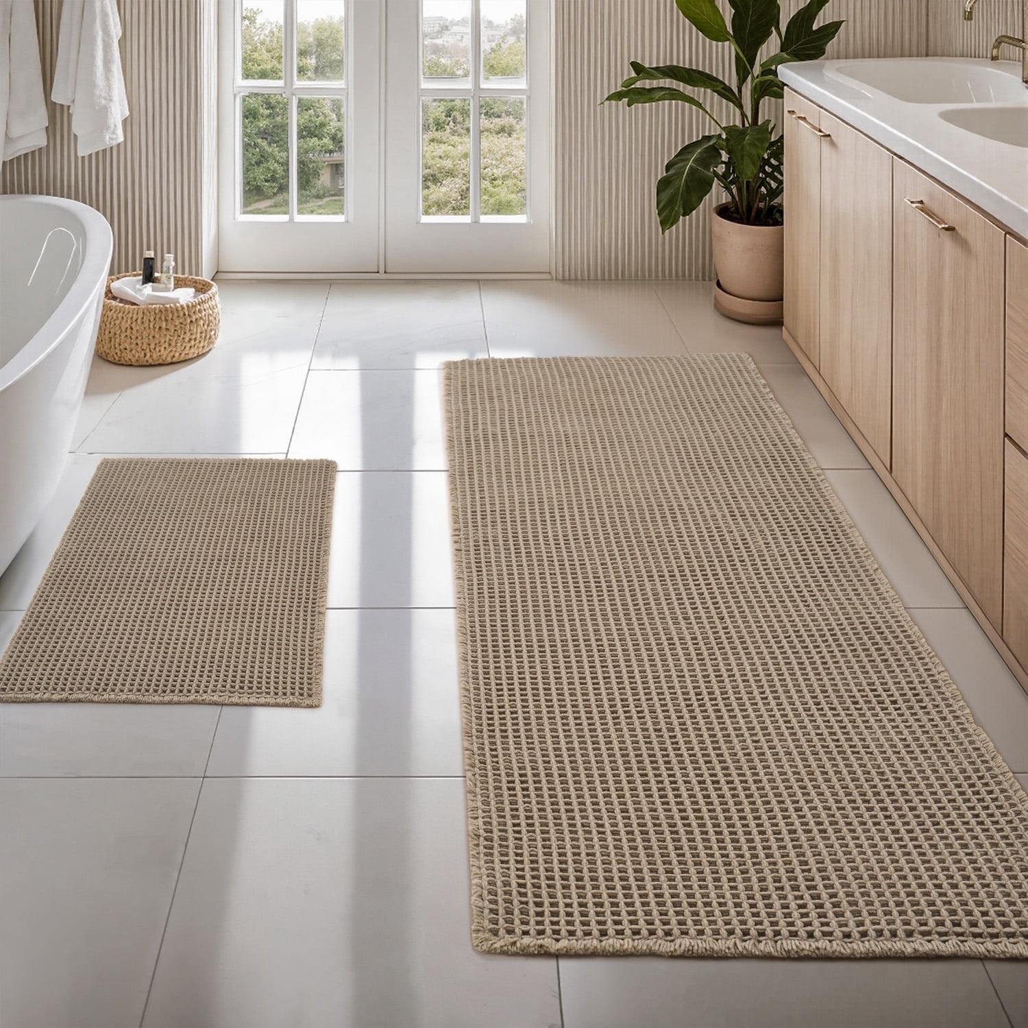 Super_Absorbent_Waffle_Boho_Bath_Rug