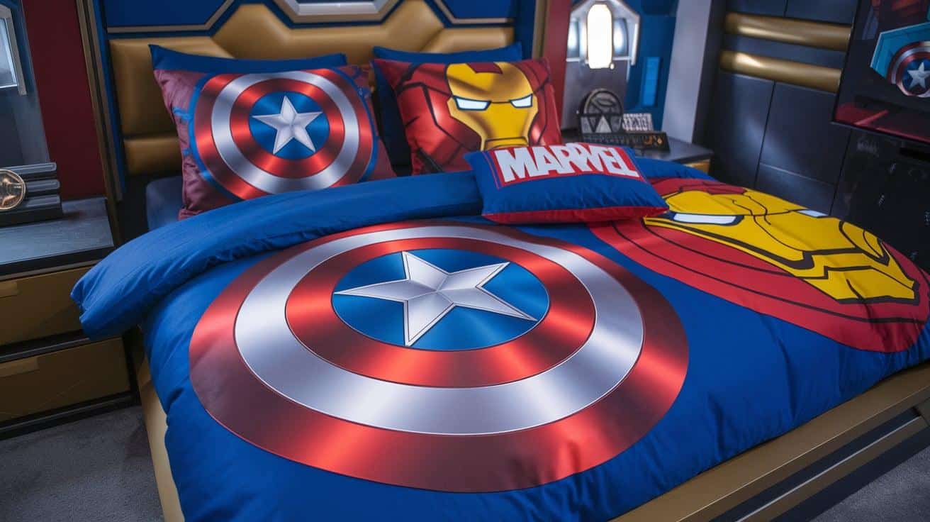 Superhero_Logo_Bedding