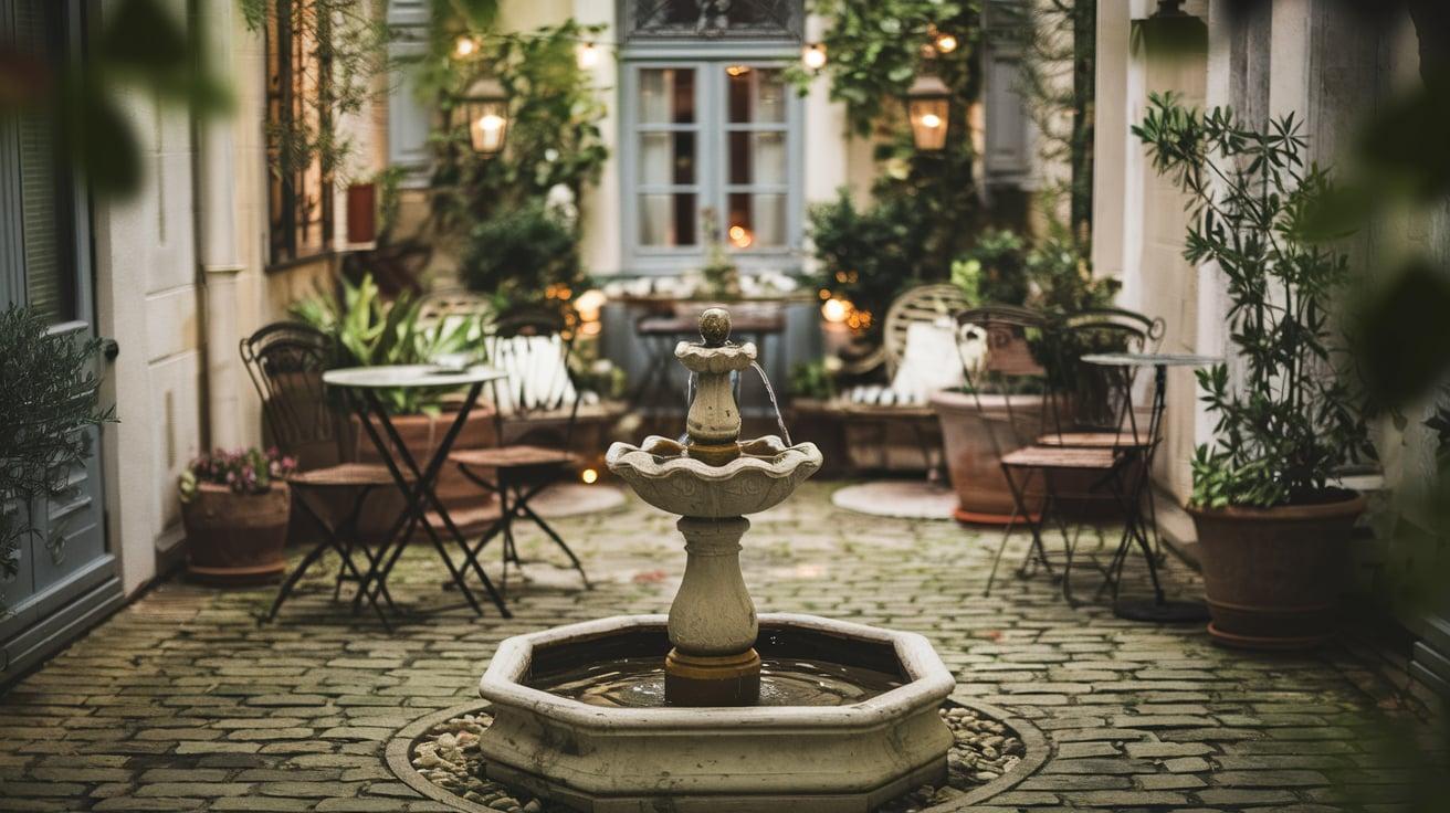 A_Quaint_Courtyard_with_a_Fountain