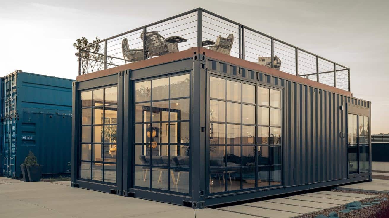 Container_Home_with_An_Industrial-Chic_Exterior_and_Rooftop_Deck