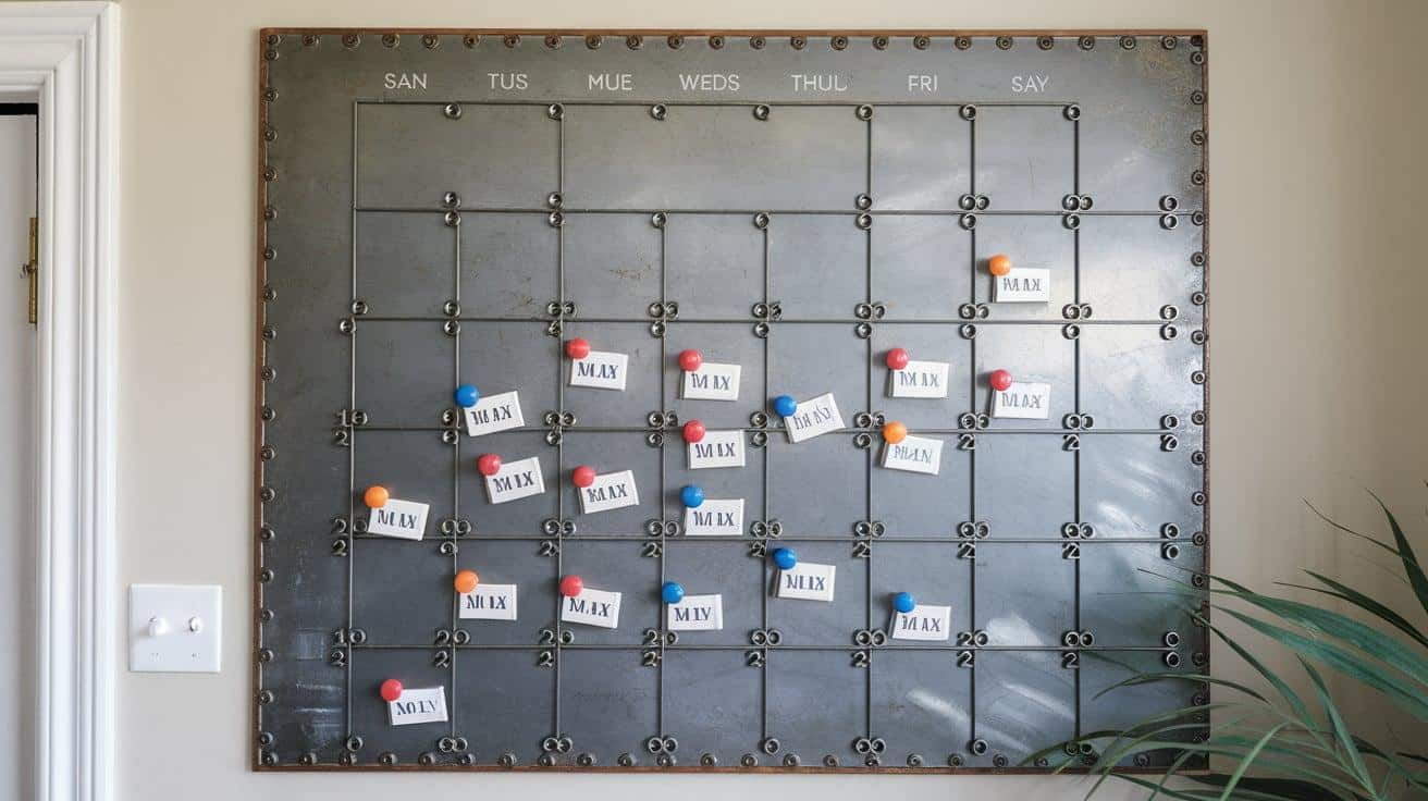 DIY_Magnetic_Calendar