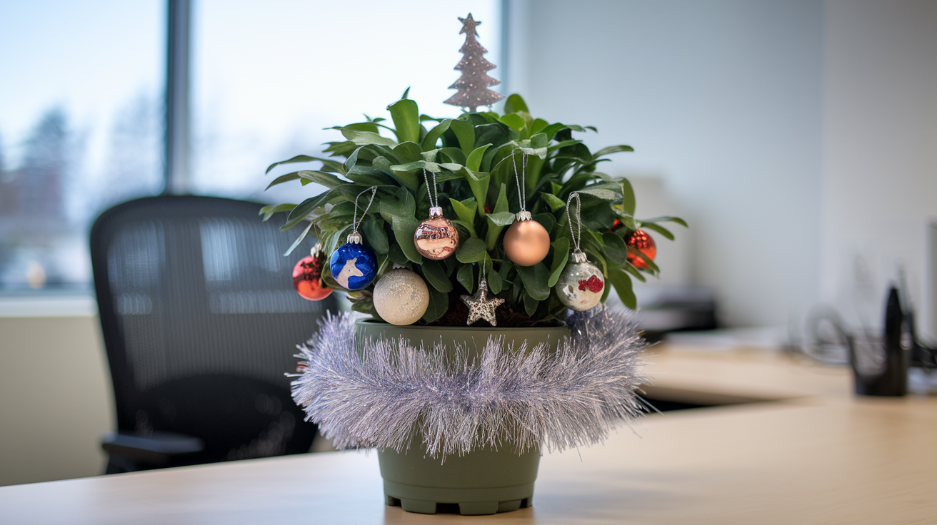 Desk_Plant_Christmas_Makeover