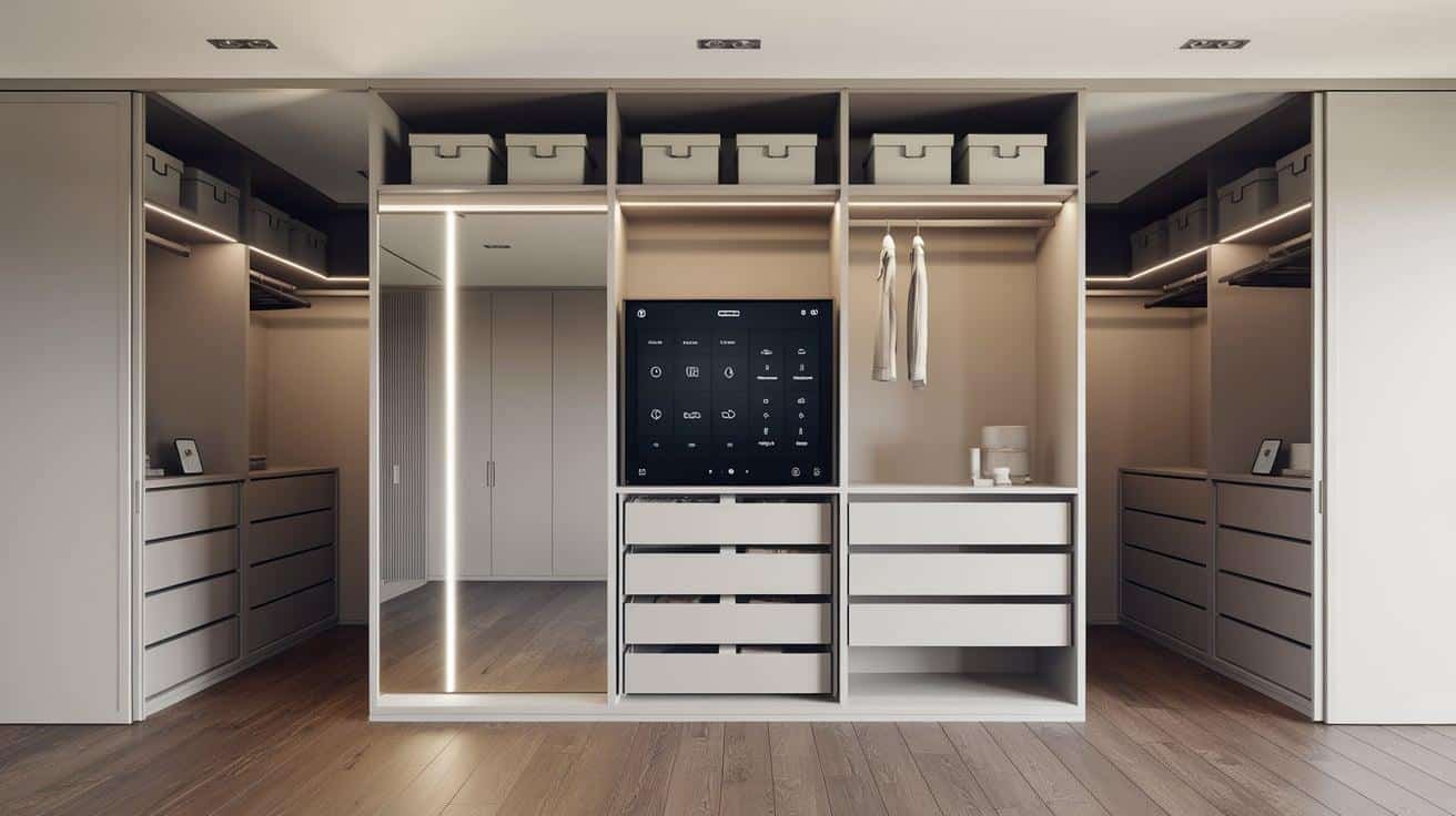 High-tech_Smart_Closet_System