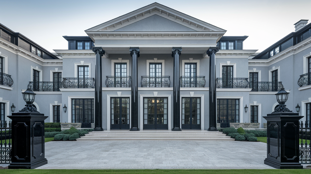 Luxe_Grey_Mansion_with_Dramatic_Black_Accents