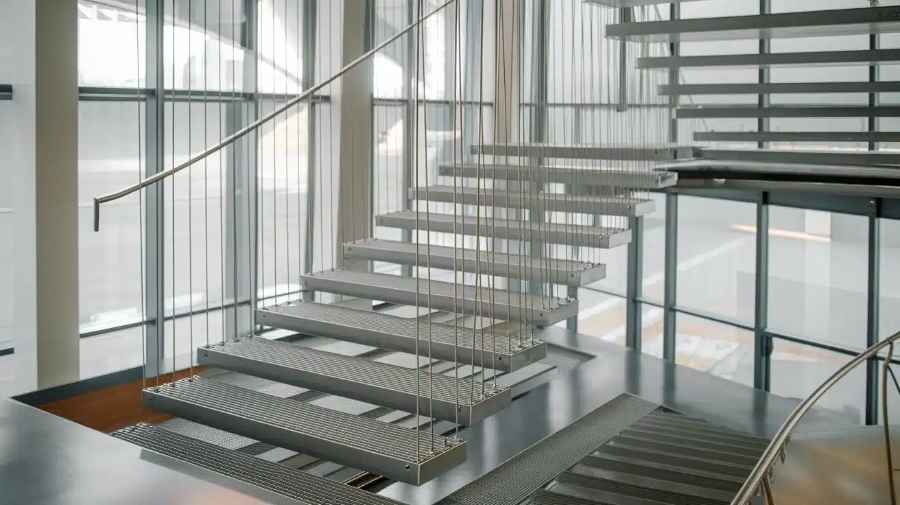 Metal__Wire_Suspension_Stairs