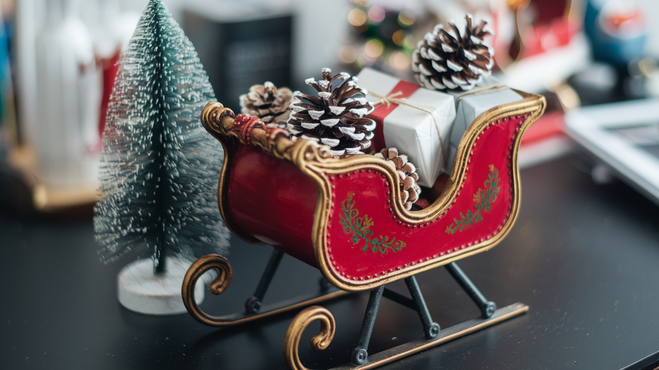 Miniature_Sleigh_Display