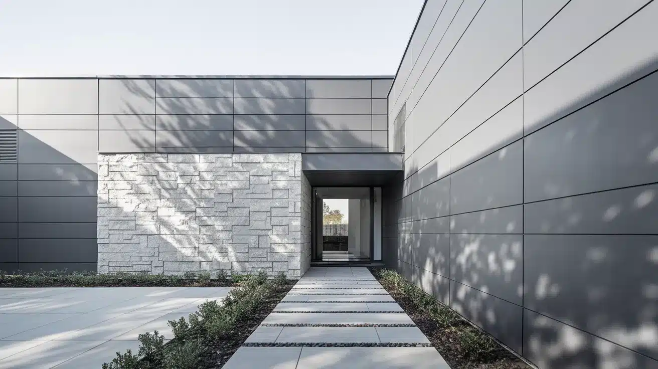 Monochrome_Facade_with_Metal_and_Stone