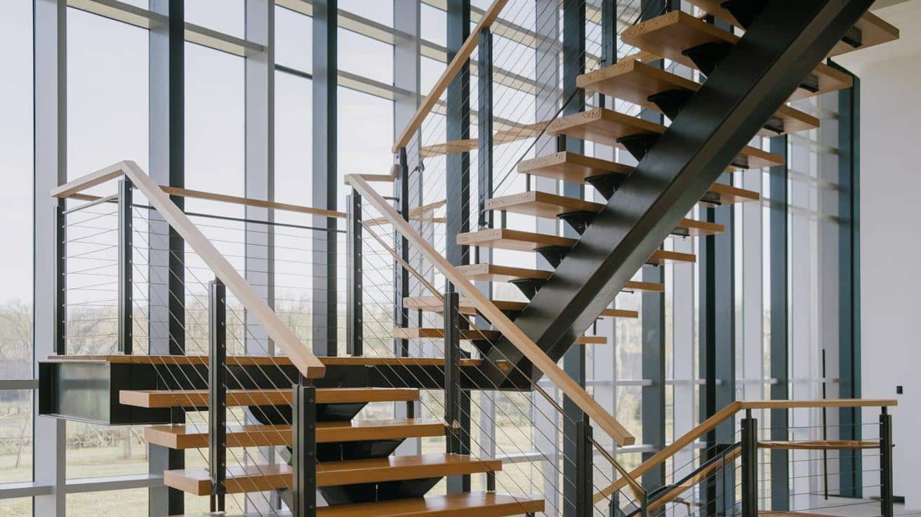 Steel_Beam_Floating_Stairs