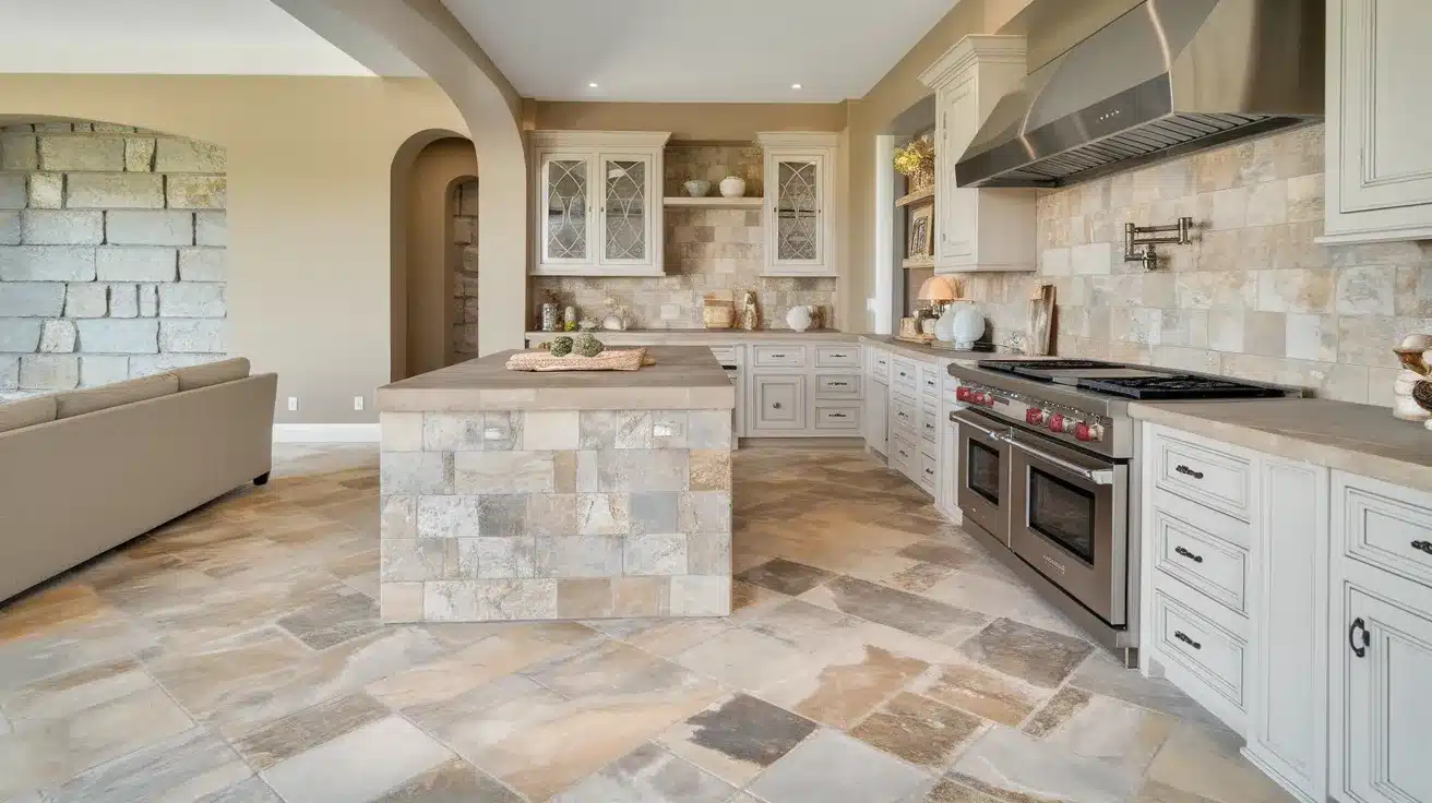 Stone-Look_Tile_with_Veining-Matched_Grout