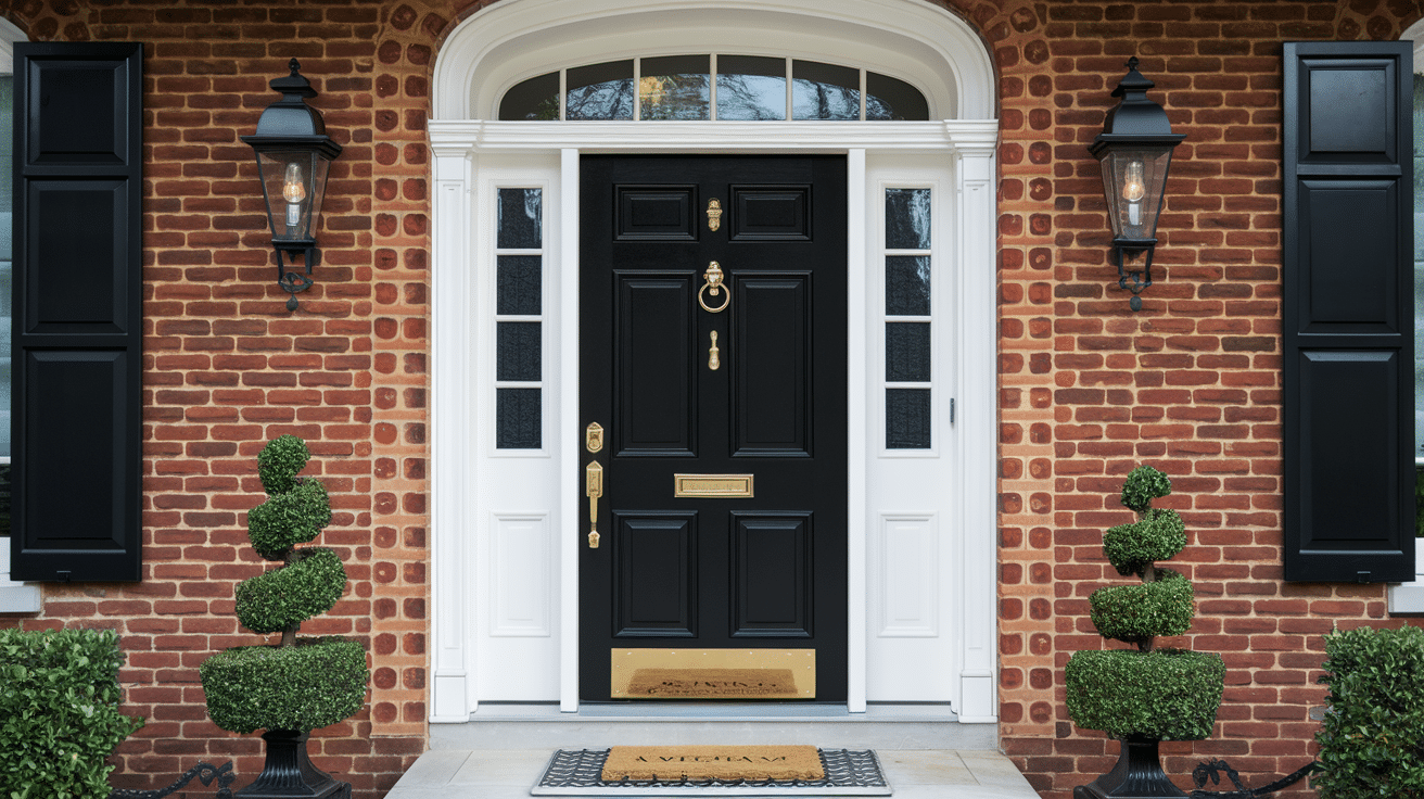 The_Red_Brick_and_Black_Door_Combination