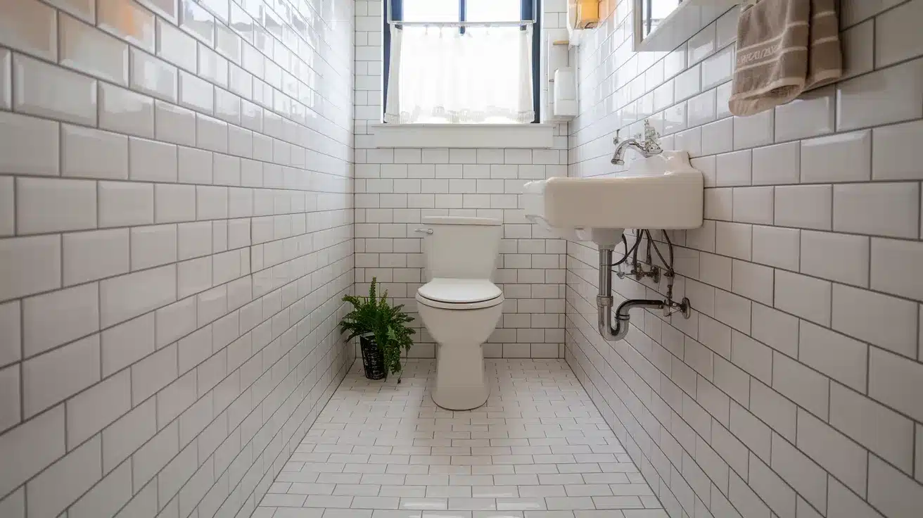 White_Tile_with_White_Grout