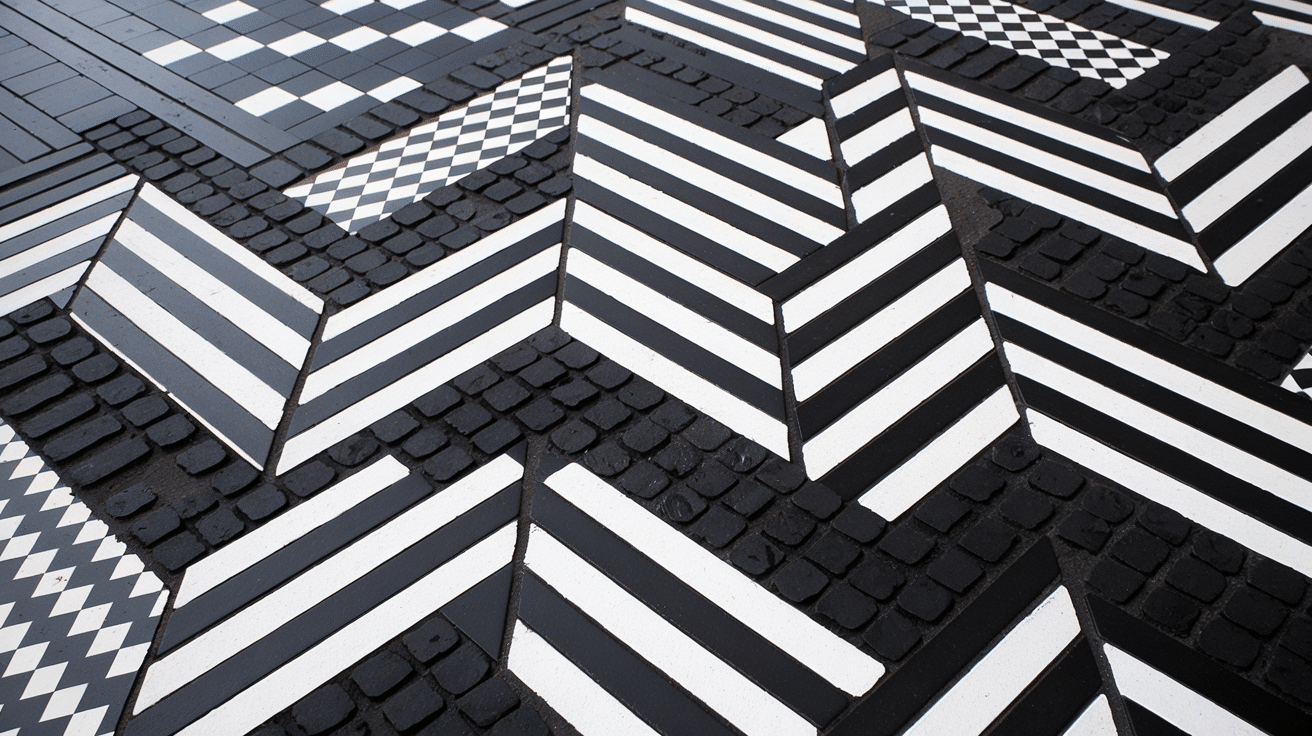 Black-and-White_Patterned_Bricks