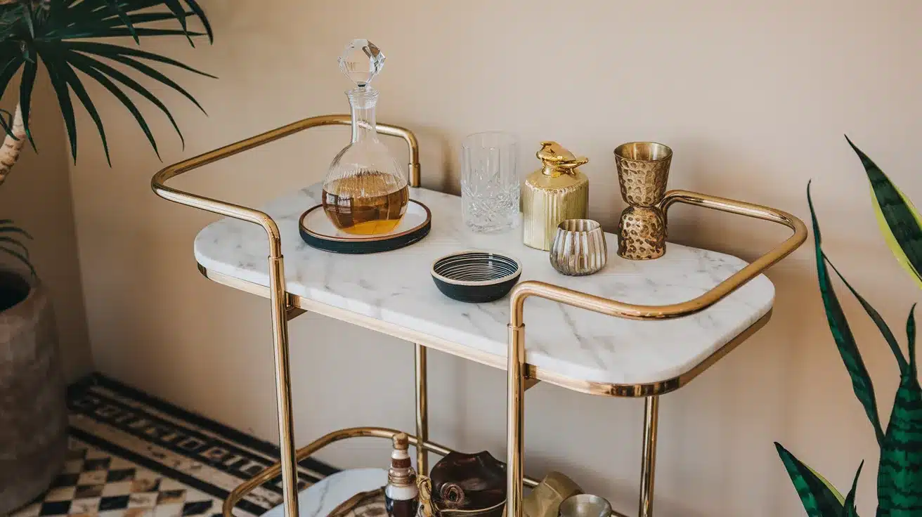 Marble-Inspired_Bar_Cart