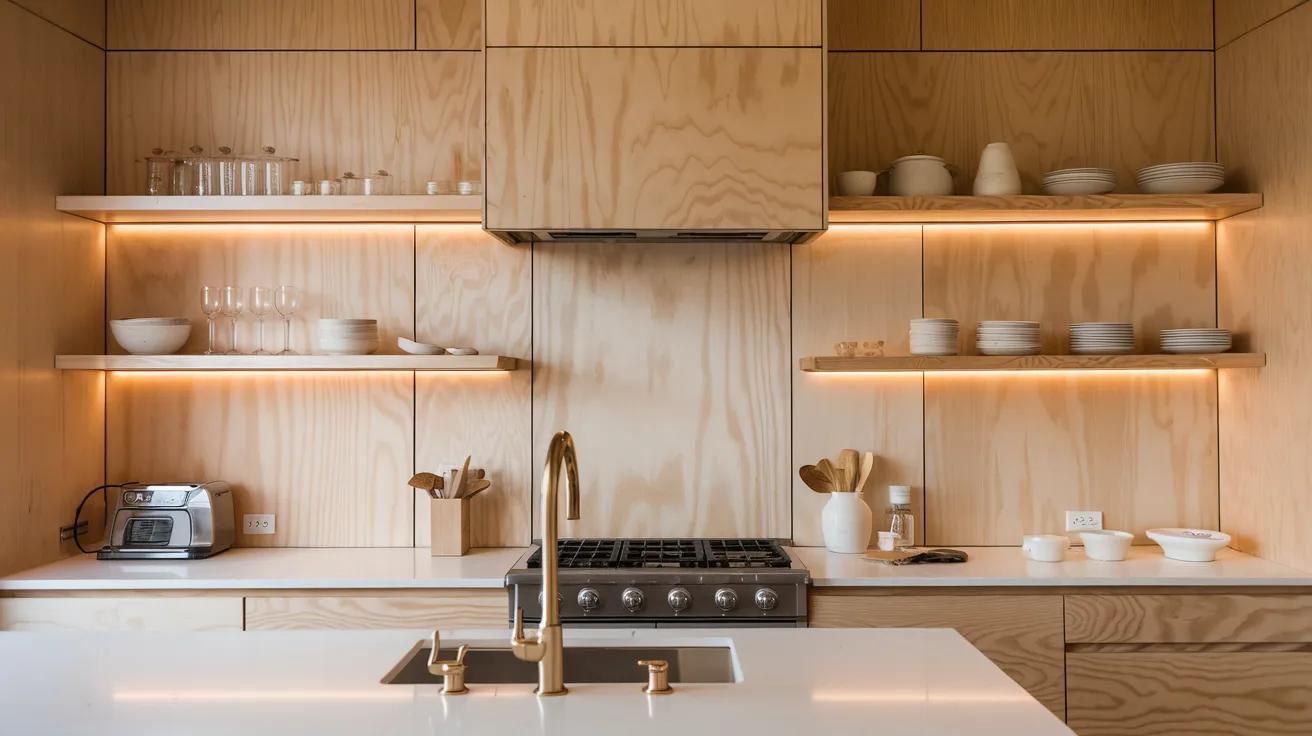 Plywood_Wall_in_a_Kitchen_with_Open_Shelving