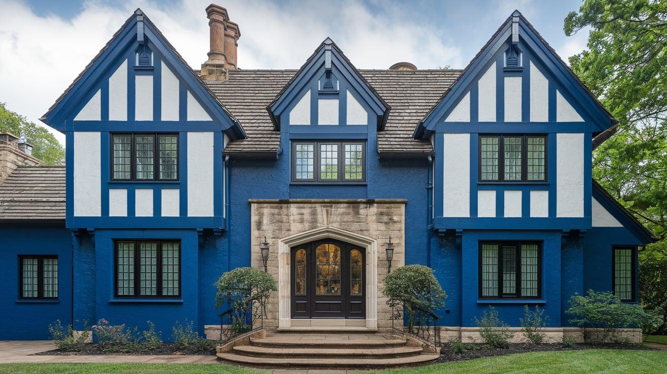 Tudor-style_home_with_a_Royal_Blue_Upgrade