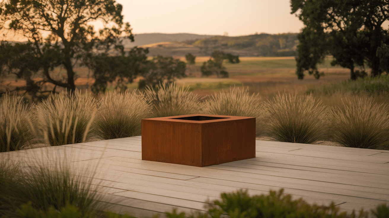 Corten_Steel_Square_Firepit