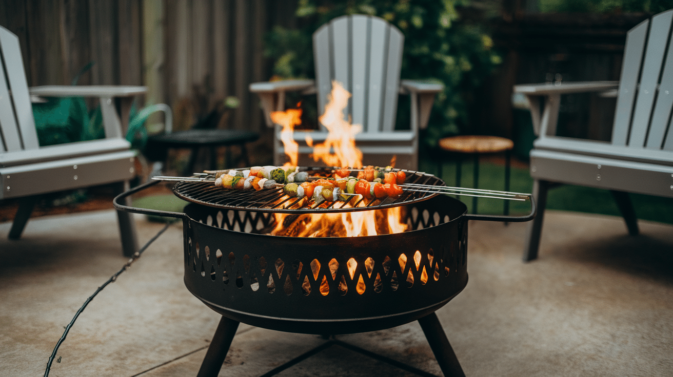 Firepit_Grill_Combo