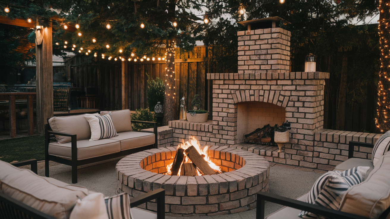 Reclaimed_Brick_DIY_Firepit