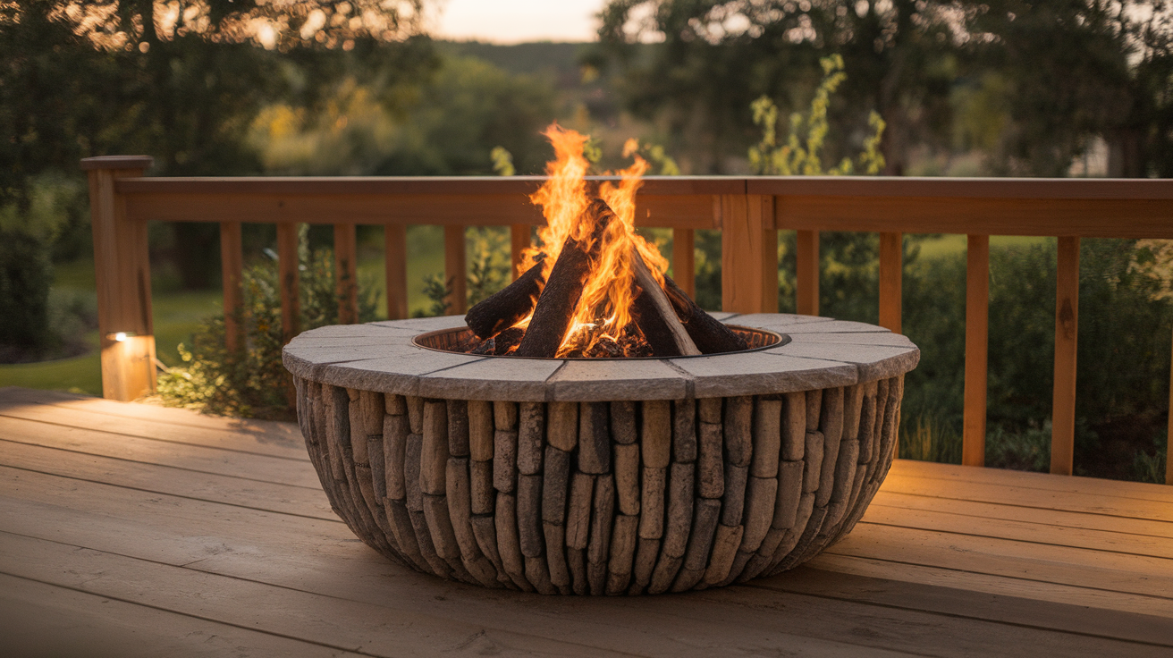 Wood-Faced_Firepit_with_Stone_Top