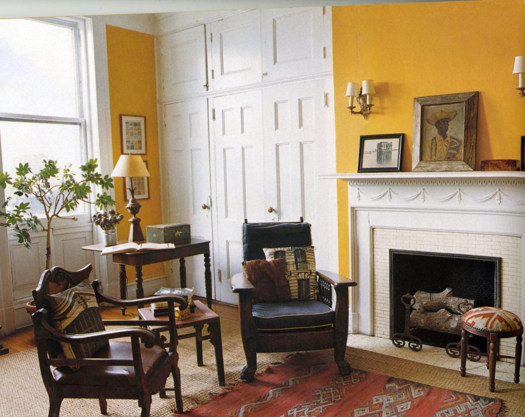 Fireplace with Harlem Charm