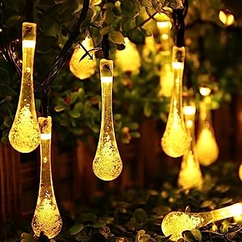Koicaxy Solar LED String Lights