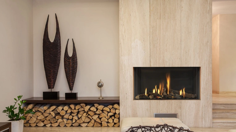 Minimalist Fireplace