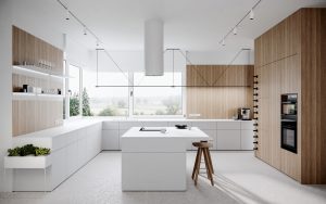 Stunning L-Shaped Kitchen with Island Ideas