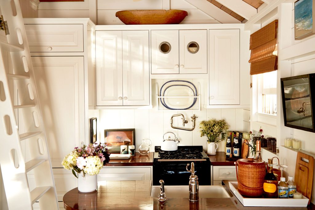 Think about the small details in an open-plan kitchen