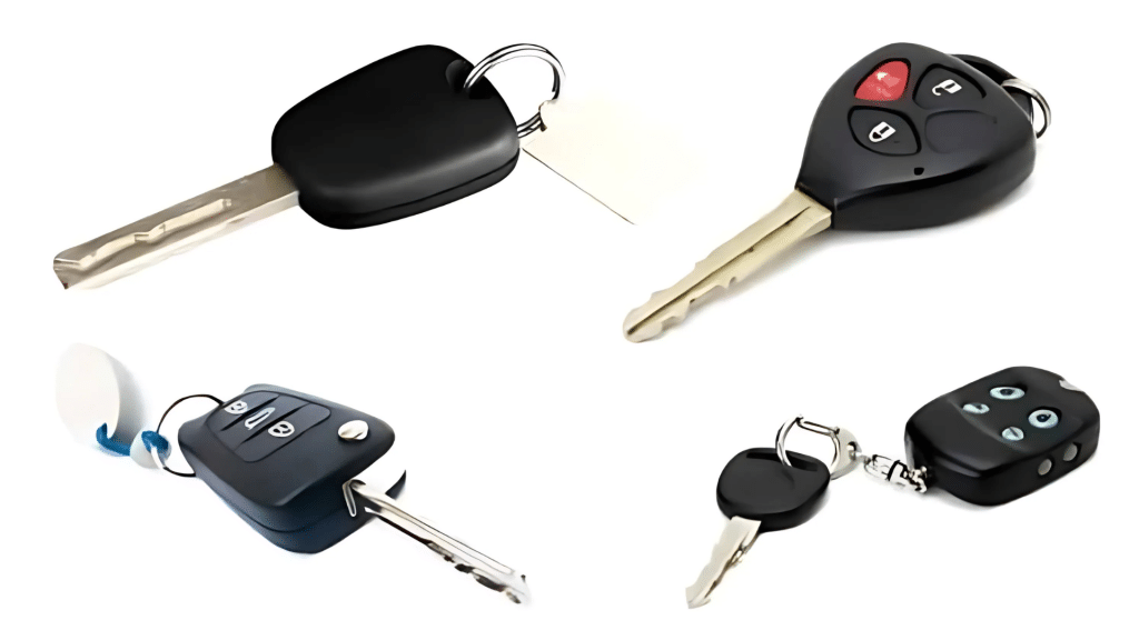10. Transponder Types of Keys