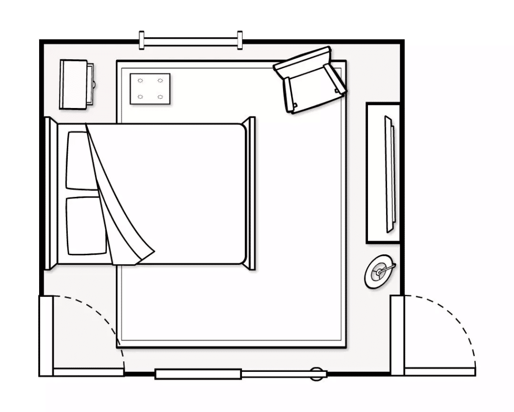 Average Guest Bedroom Spacing