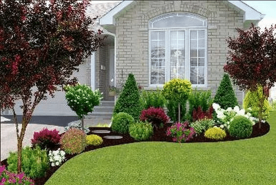 Boost Your Small Front Yard with Herbaceous Borders .jpg