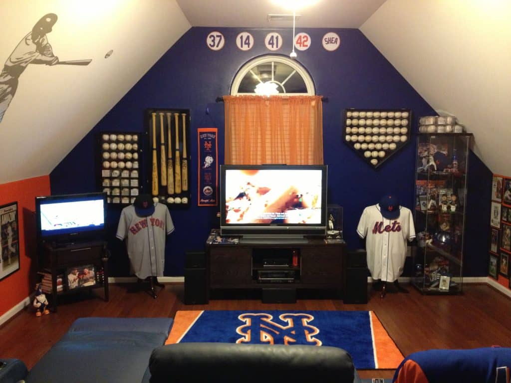 Enlightening Man Cave in Former Attic