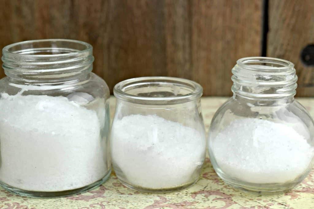 Epsom Salt Natural Glass Cleaning