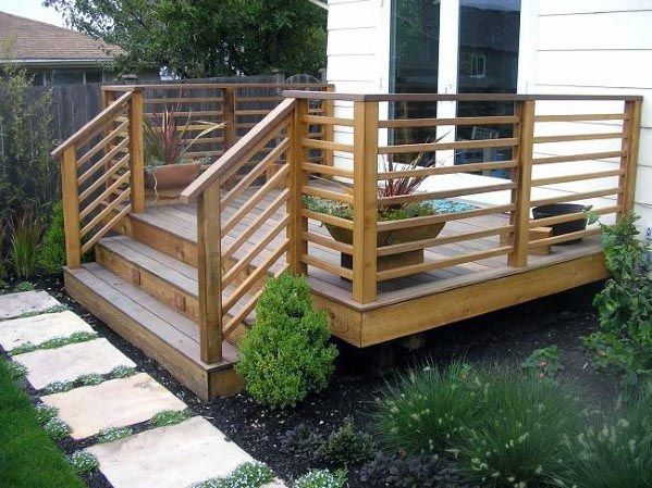 Horizontal Deck Railing
