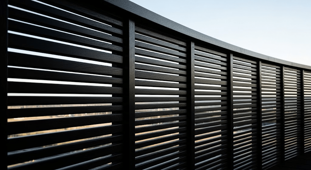 Horizontal Lattice Railing