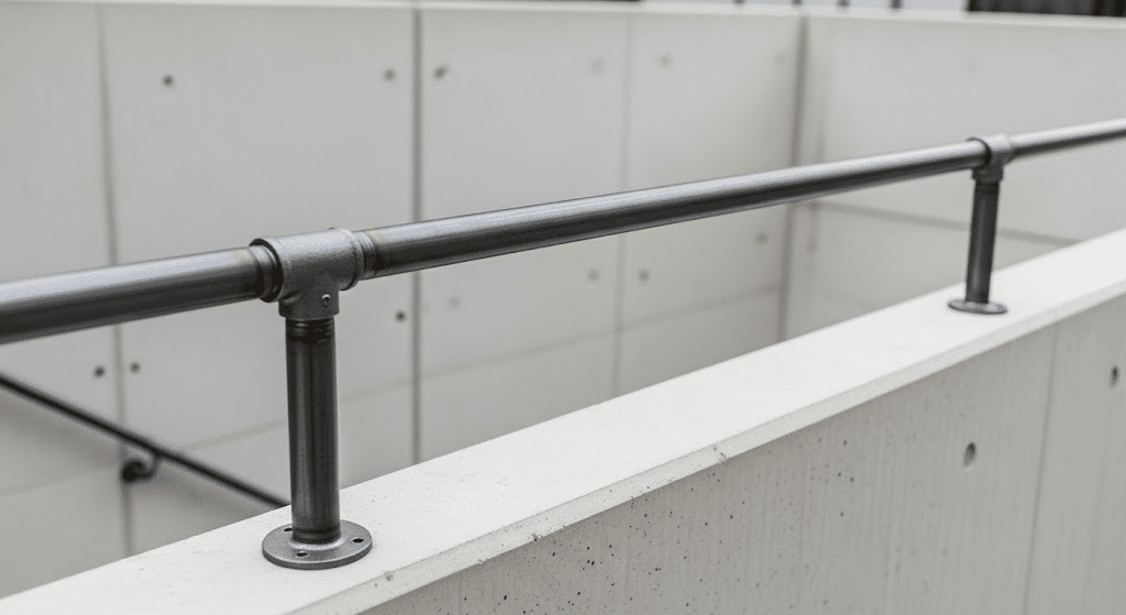 Horizontal Pipe Railing