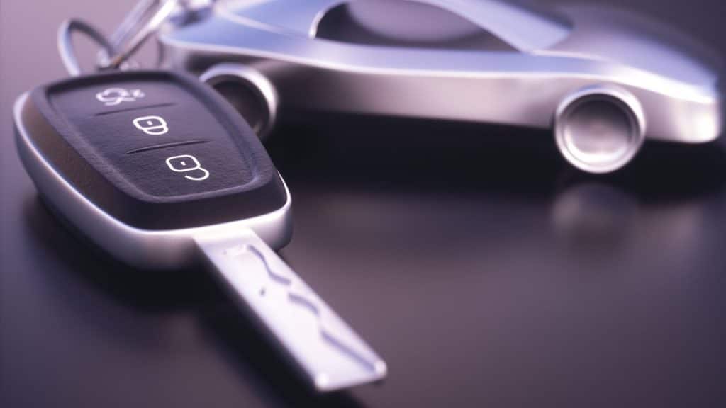 Laser-Cut Car Key